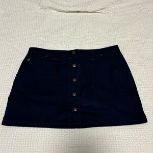 Vintage Low Rise Abercrombie Navy Skirt